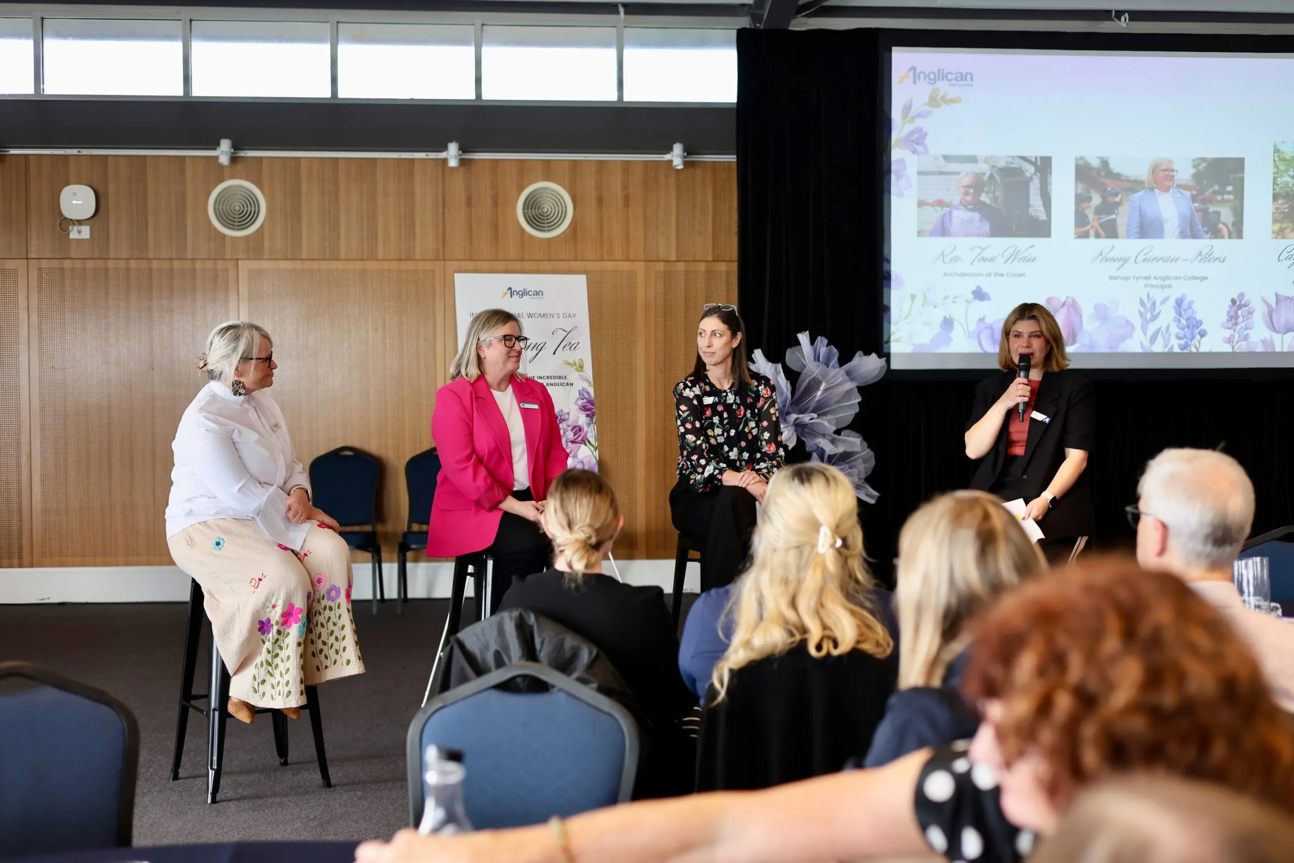 International Women's Day panellists